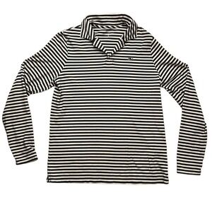 Vineyard Vines Boys Size XL (18) Long Sleeve Collared Striped Pima Cotton
